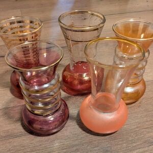 Elegant Multicolor Glass Drinkware Set